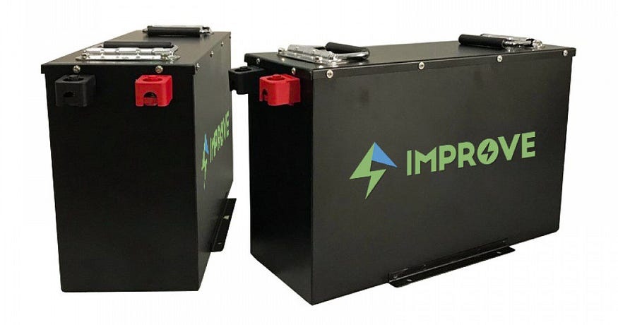 IMPROVE LiFePO4 battery for forklift