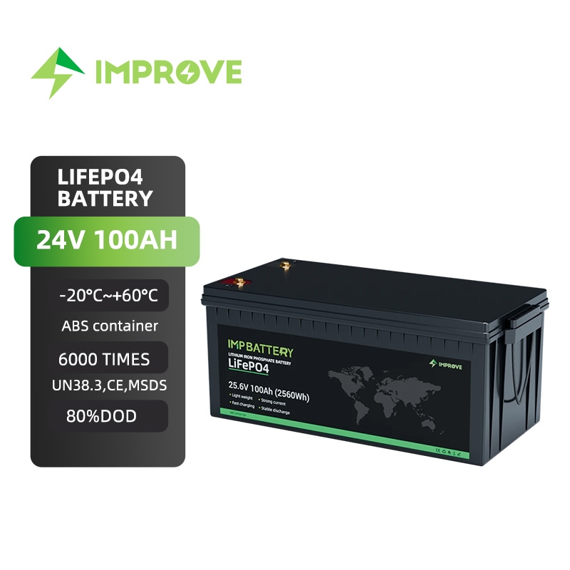 IMPROVE BATTERY -- 25.6V LiFePO4 Batteries