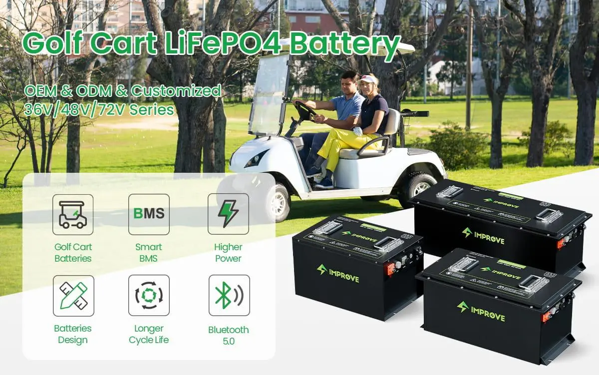 improve lithium golf cart battery