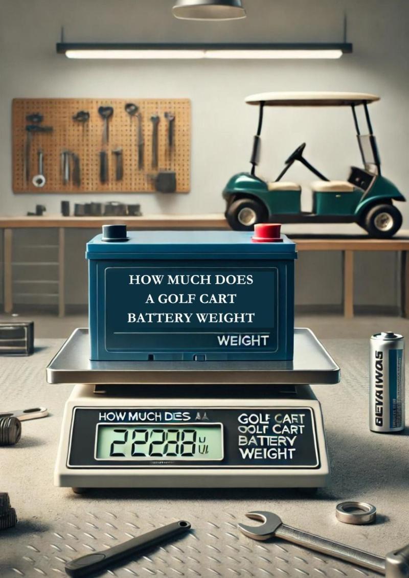 How Much Does a Golf Cart Battery Weigh?--IMPROVE BATTERY